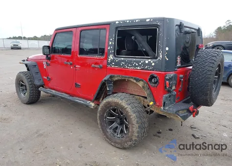 2012 Jeep Wrangler Unlimited Sport from USA, damaged, VIN 1C4BJWDG1CL129903